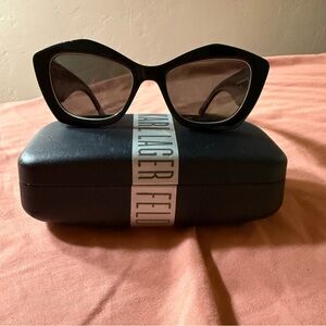 Karl Lagerfeld Black Cat Eye Polarized Sunglasses - See Description